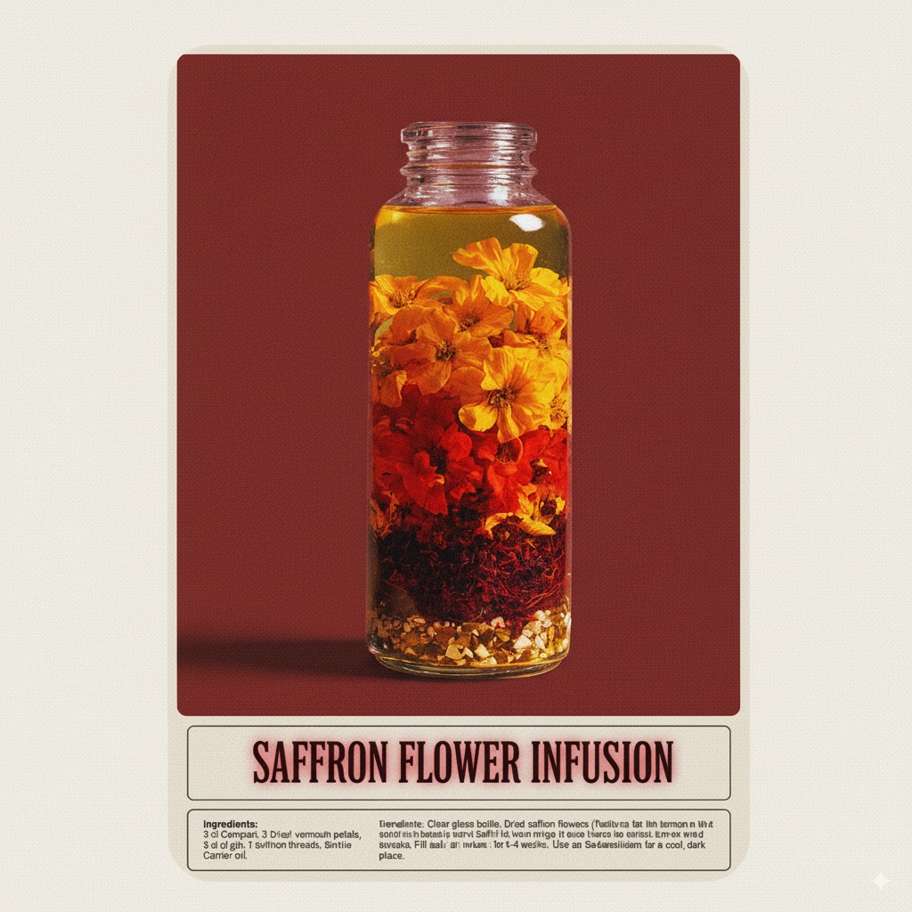 Saffron infusion jar